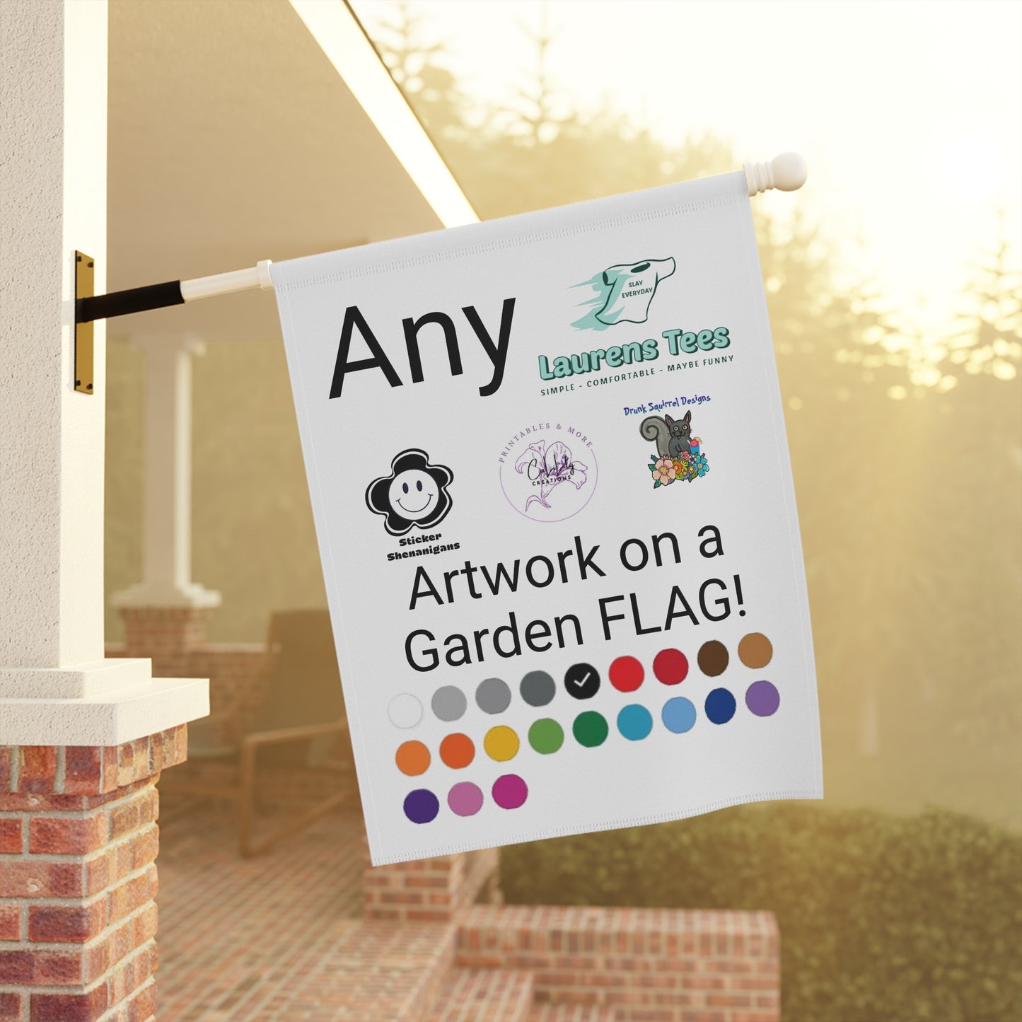 Custom Garden & House Banner