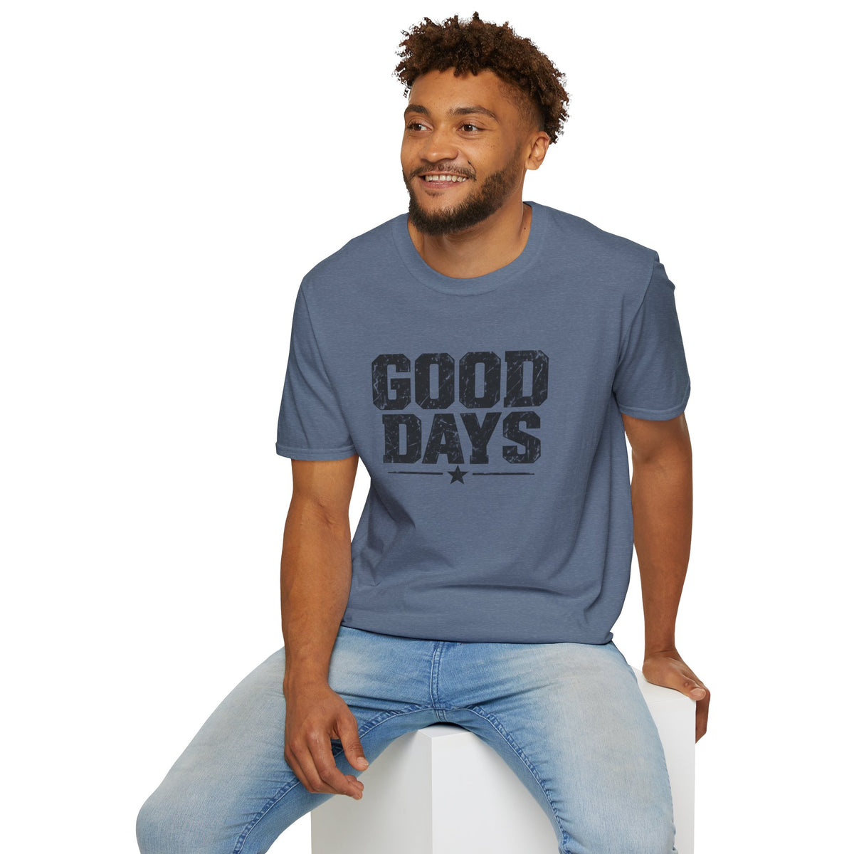 Good Days – Distressed Graphic Tee