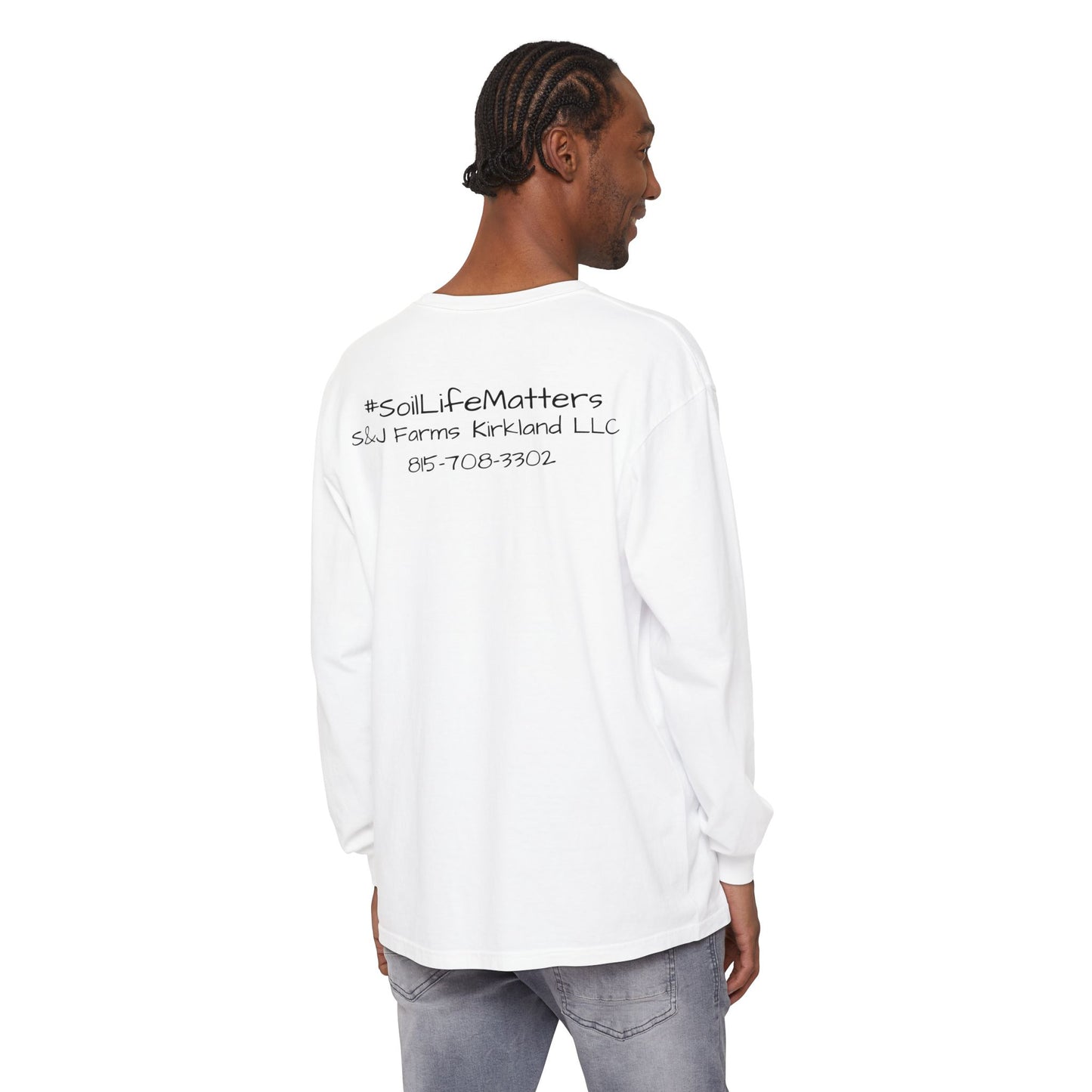 S&J Farm Kirkland LLC - Unisex Garment-dyed Long Sleeve T-Shirt