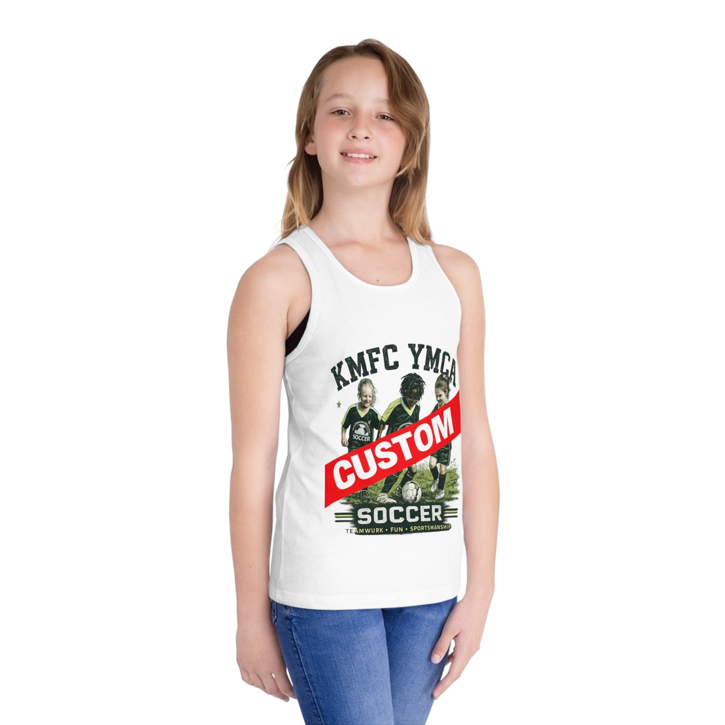 Custom Kids Jersey Tank Top – Team Design