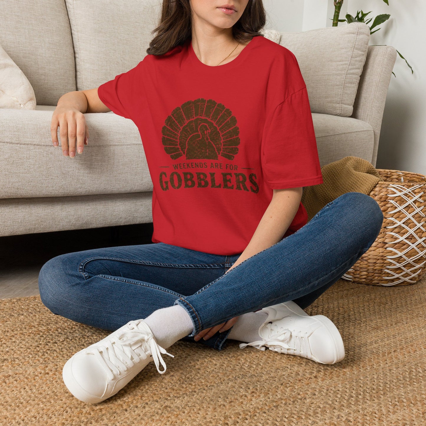 Weekends Are for Gobblers T-Shirt — Vintage Turkey Tee