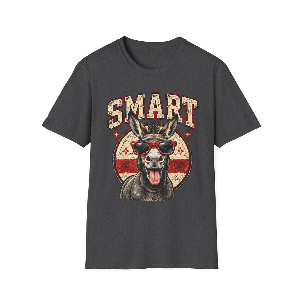 Smart Ass – Funny Donkey Vintage Graphic Tee