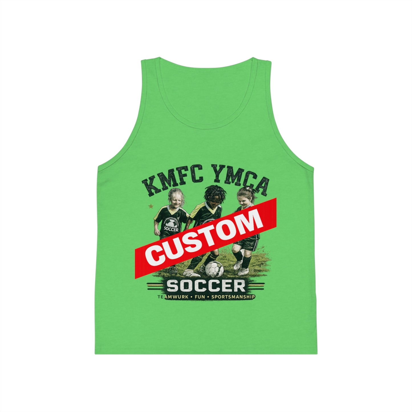 Custom Kids Jersey Tank Top – Team Design