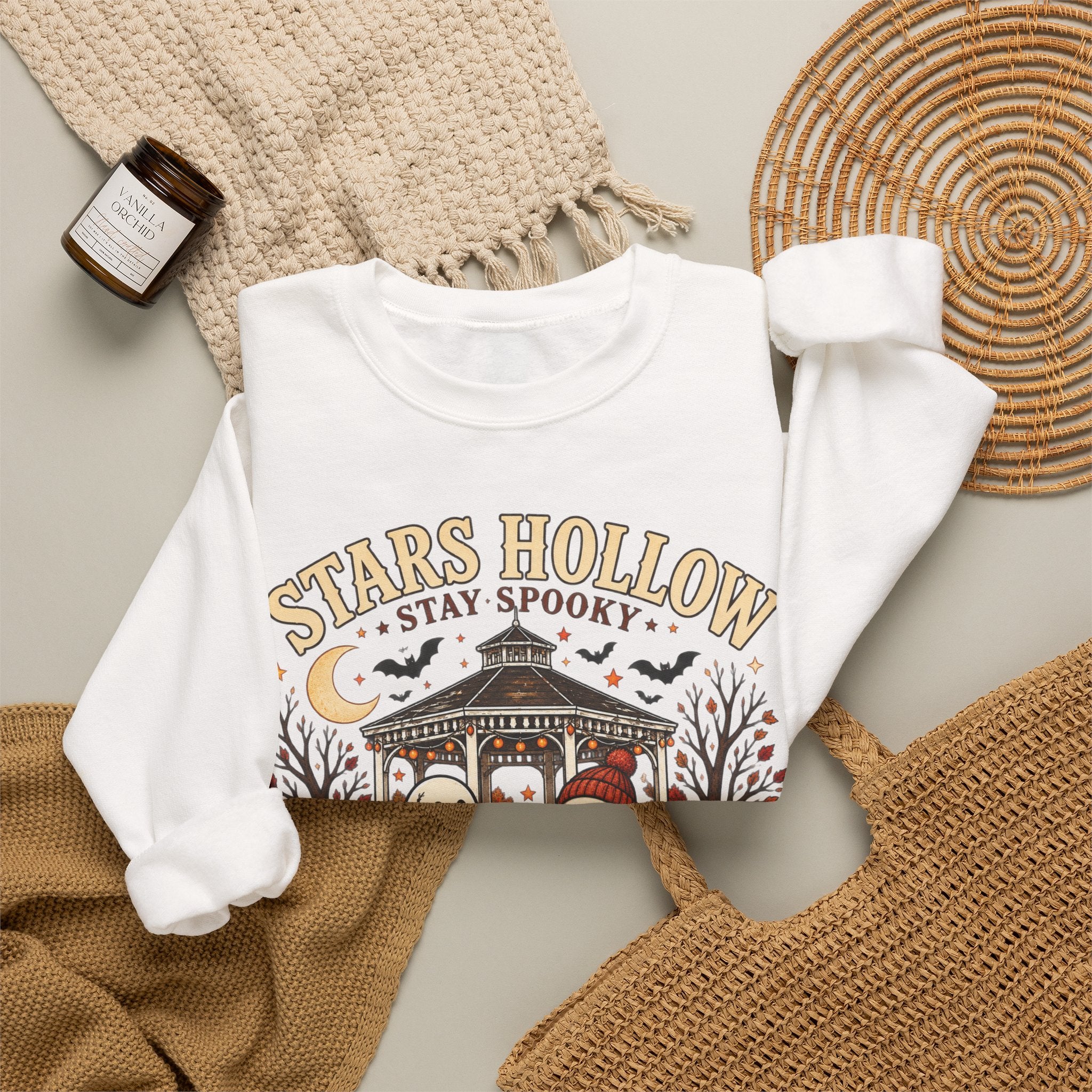 Stars Hollow Stay Spooky Crewneck Sweatshirt