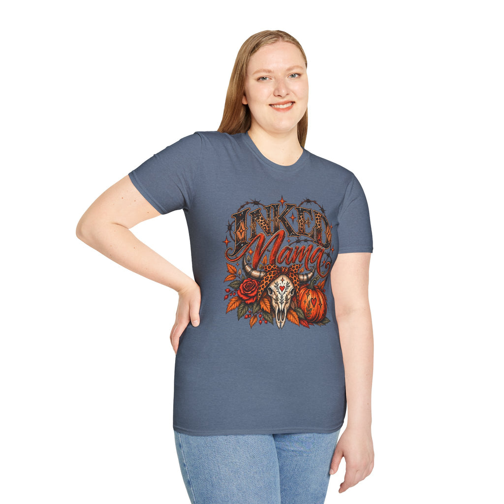 Inked Mama Autumn Western Tee