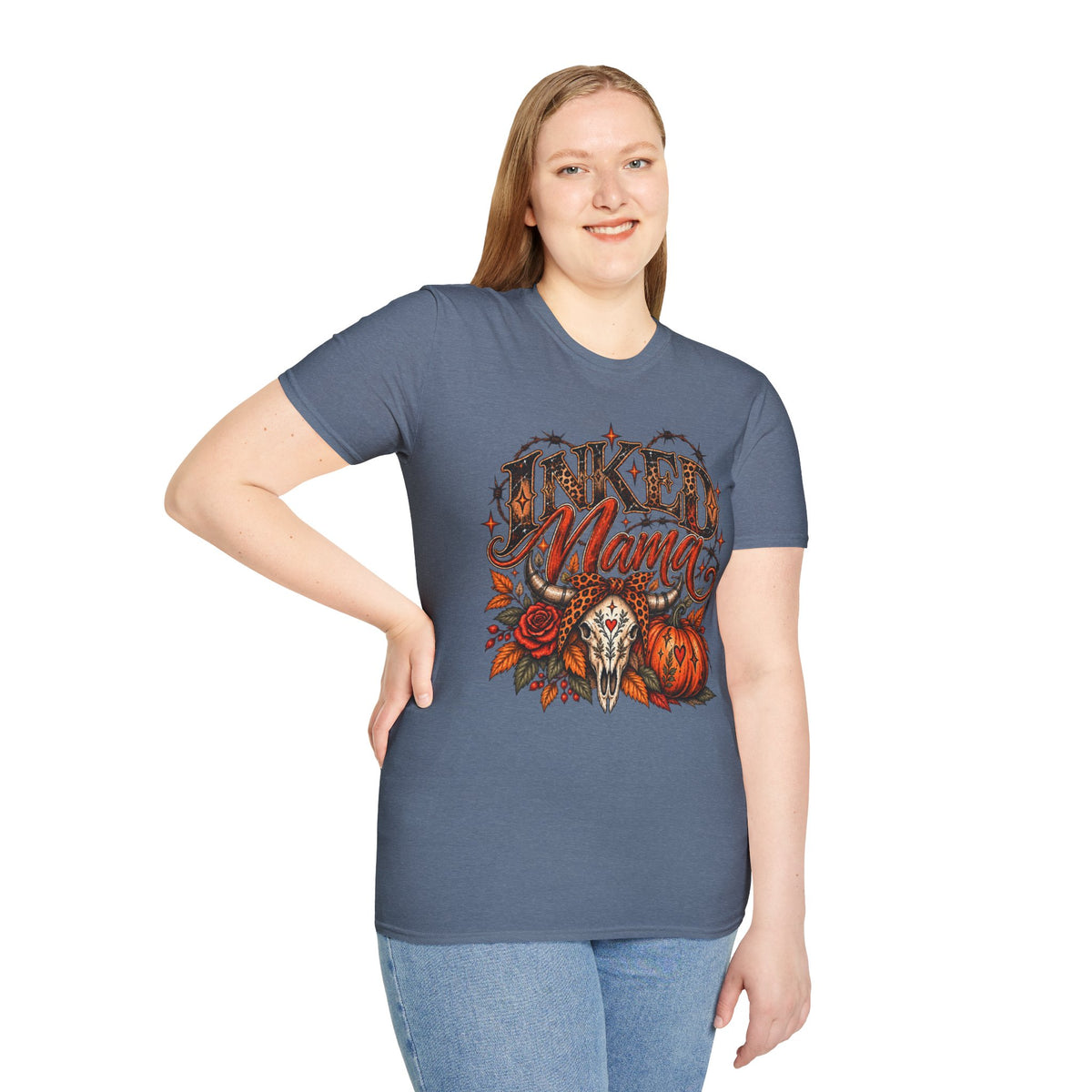 Inked Mama Autumn Western Tee