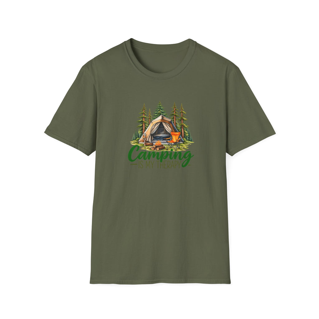 Camping Is My Therapy – Camping T-Shirt