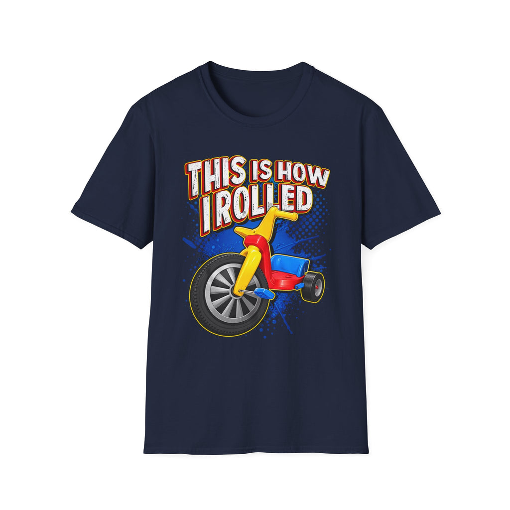This Is How I Rolled – Retro Big Wheel Graphic Tee