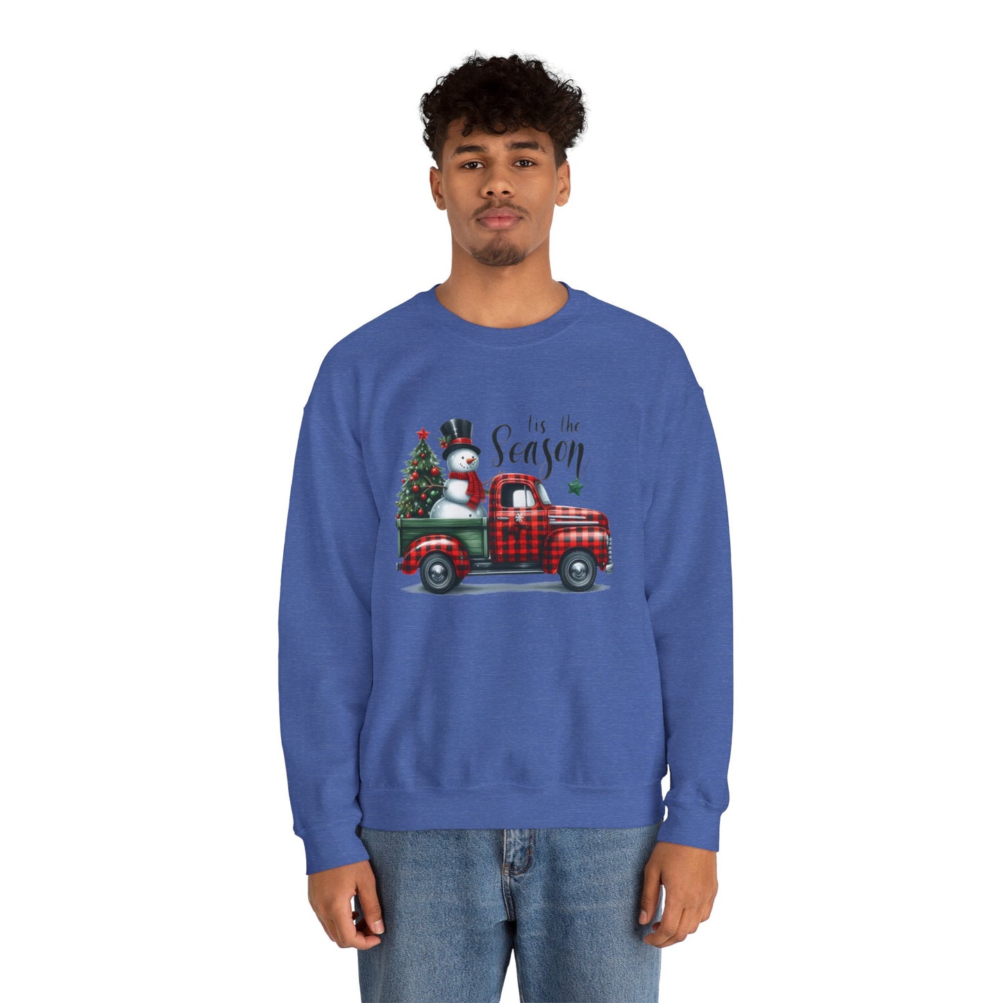 Snowman Truck Sweatshirt