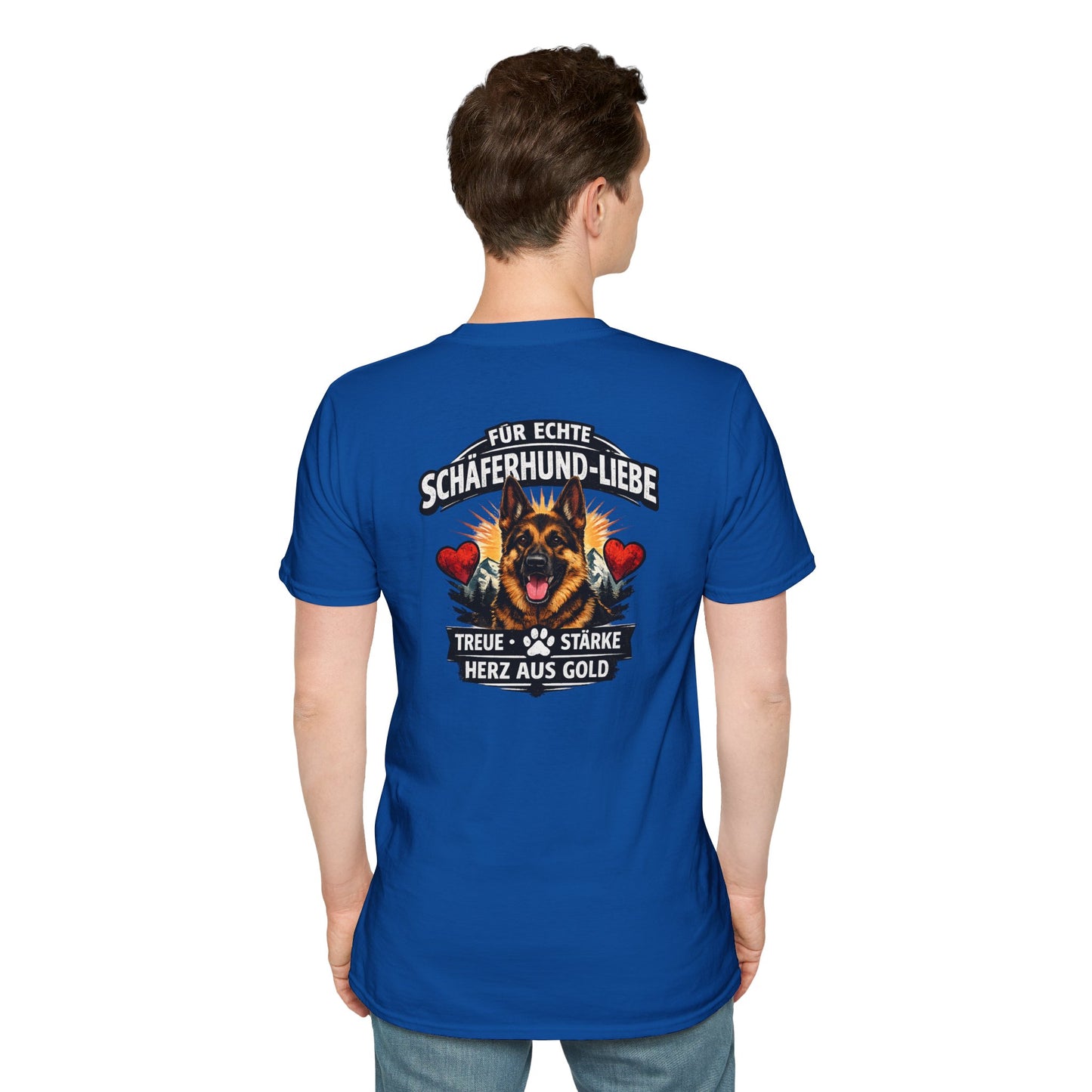 German Shepherd Loyalty T-Shirt — "Loyalty, strength, and a heart of gold"