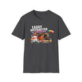 Easily Distracted by Chickens T-Shirt — Funny Farm Animal Tee for Chicken Lovers