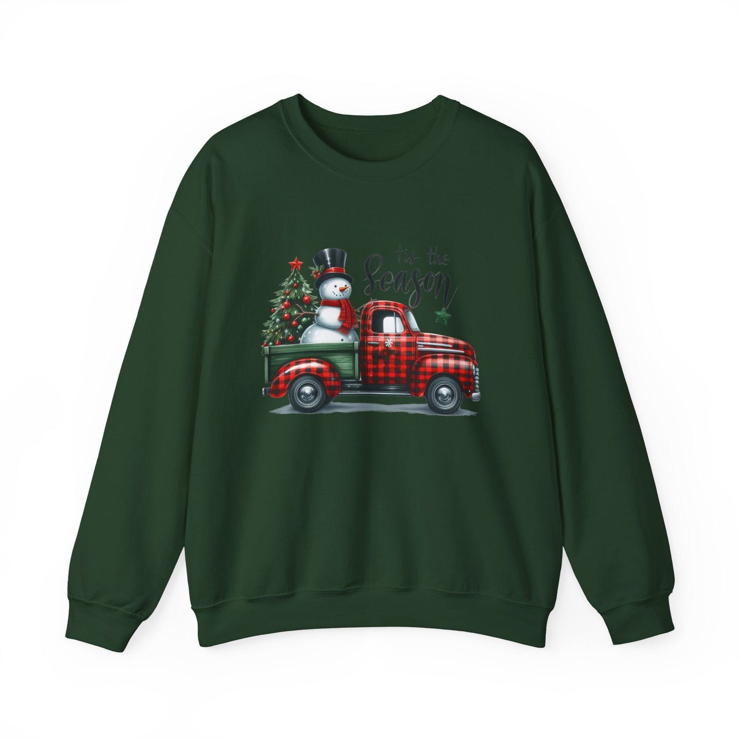 Snowman Truck Sweatshirt