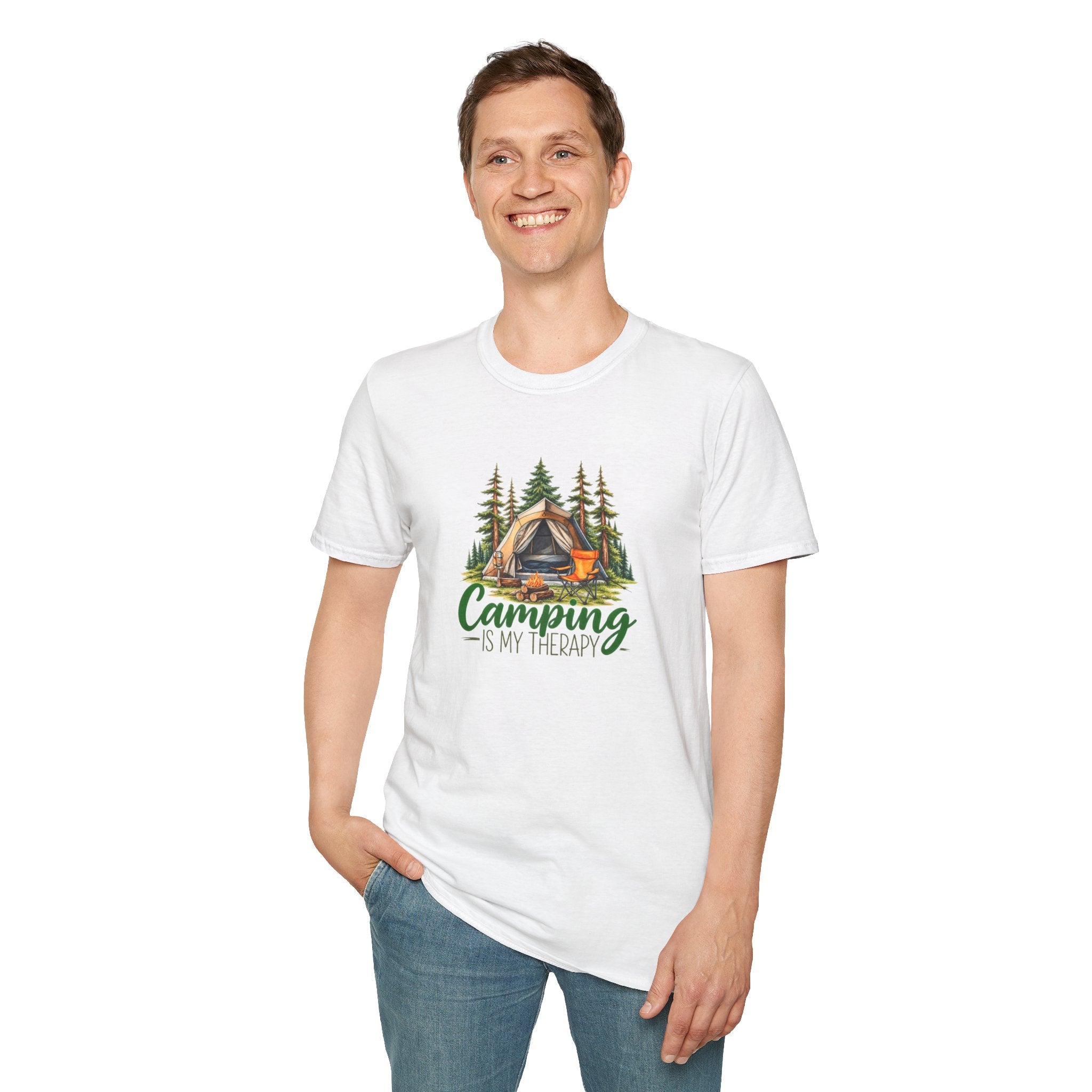 Camping Is My Therapy – Camping T-Shirt