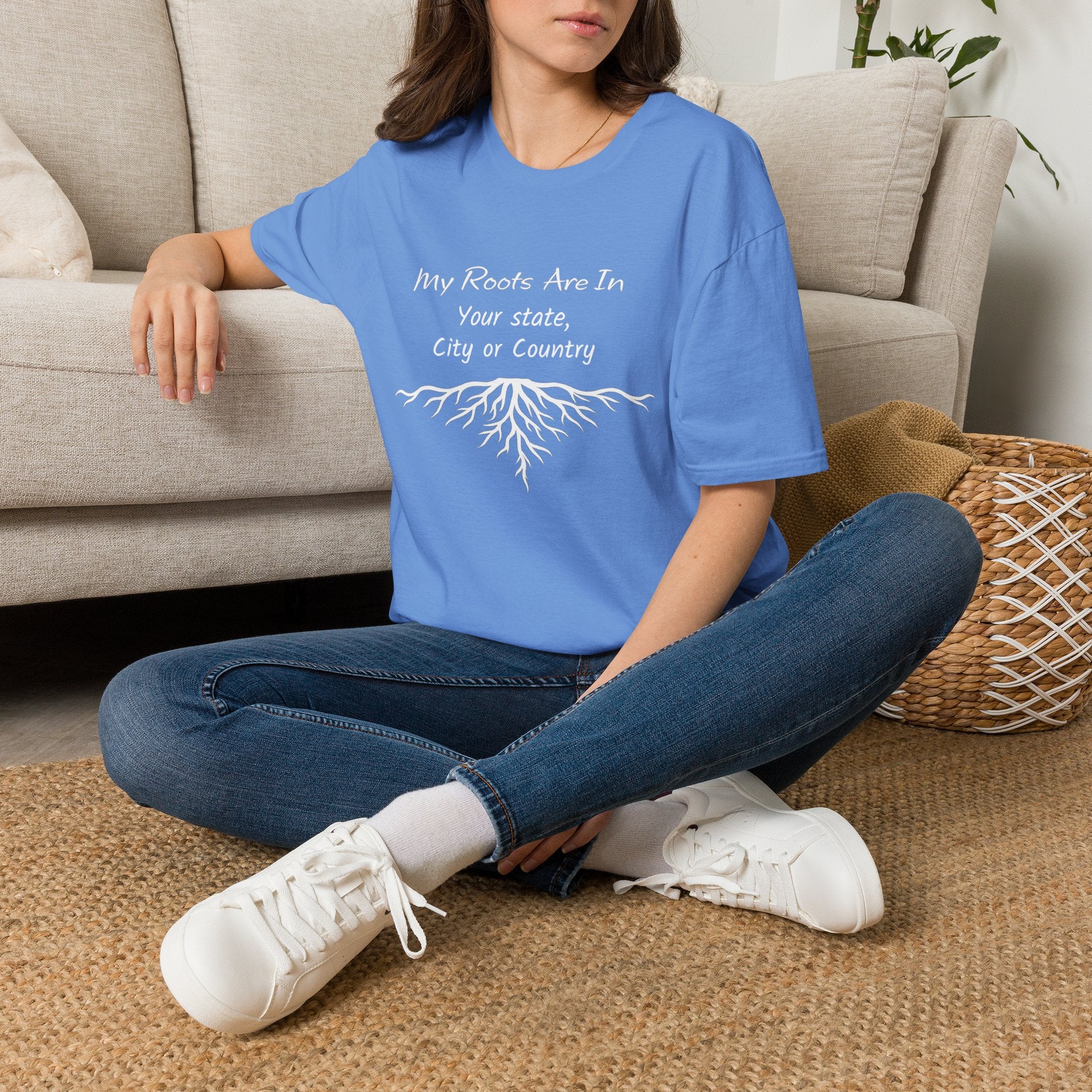 My Roots Are In — Personalized T-Shirt