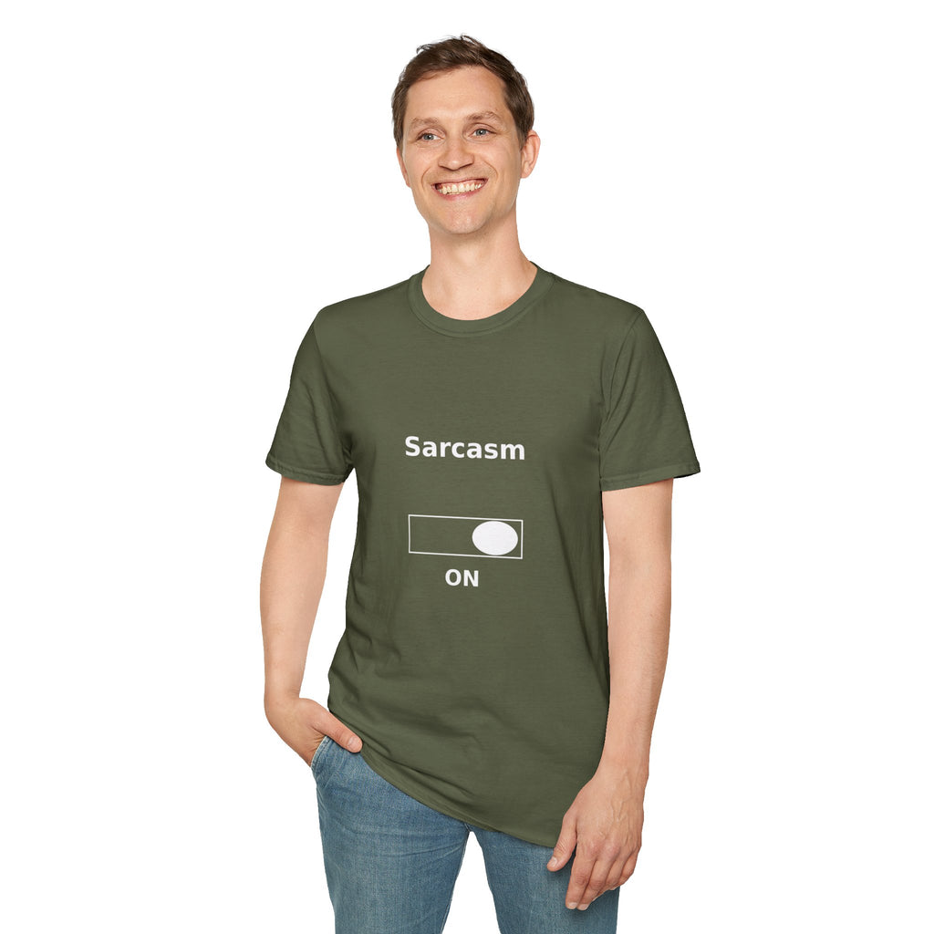 Sarcasm On T-Shirt — Funny Sarcastic Graphic Tee