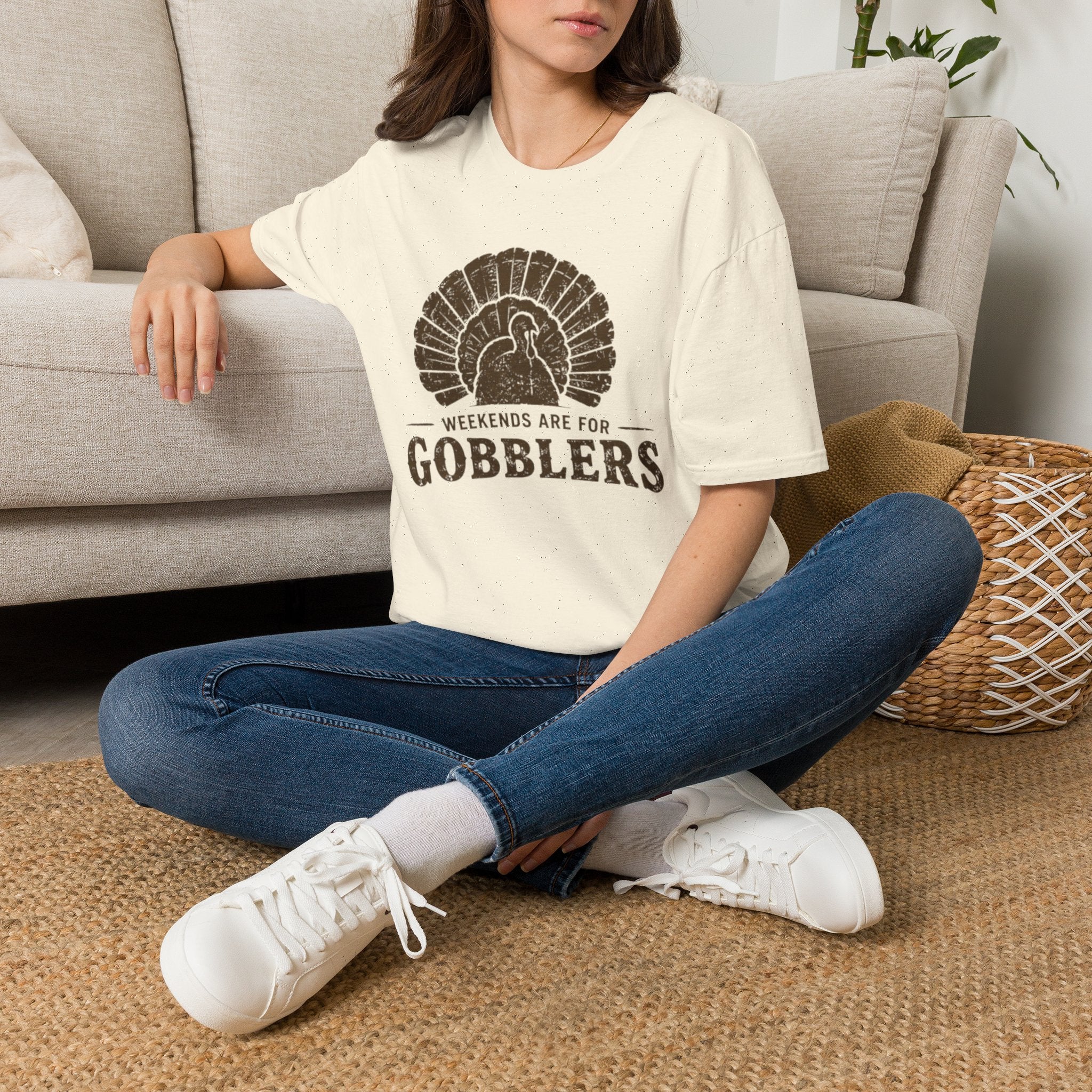 Weekends Are for Gobblers T-Shirt — Vintage Turkey Tee