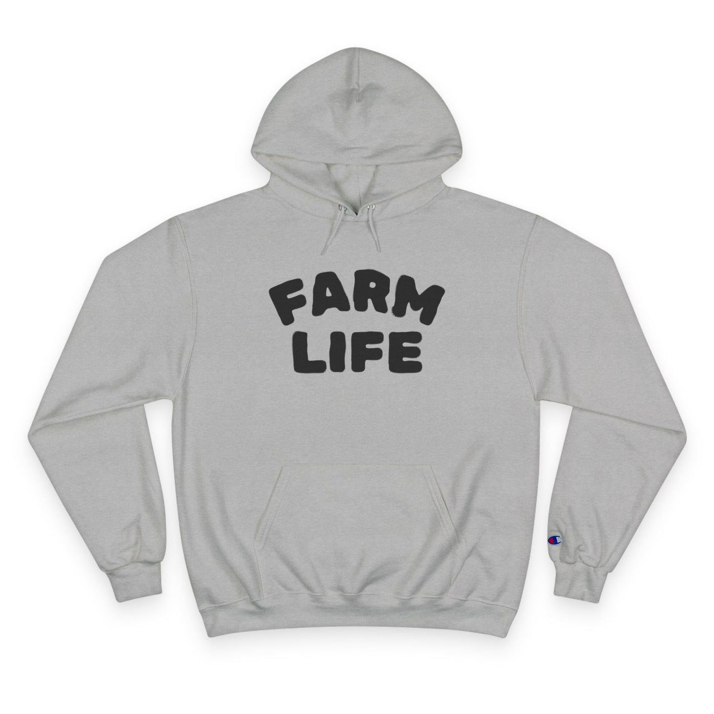 Farm Life Champion Hoodie Gould Creek Farm- Cozy Apparel for Agriculture Lovers