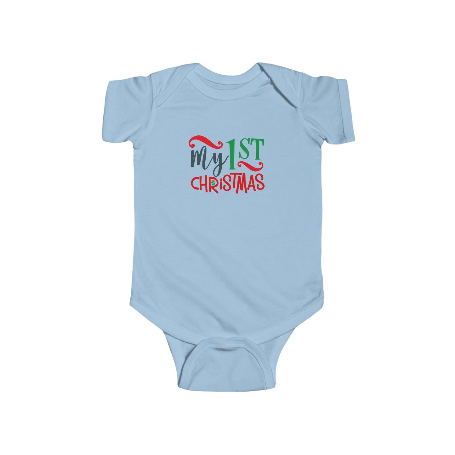 My 1st Christmas Infant Bodysuit - Baby First Christmas Onesie