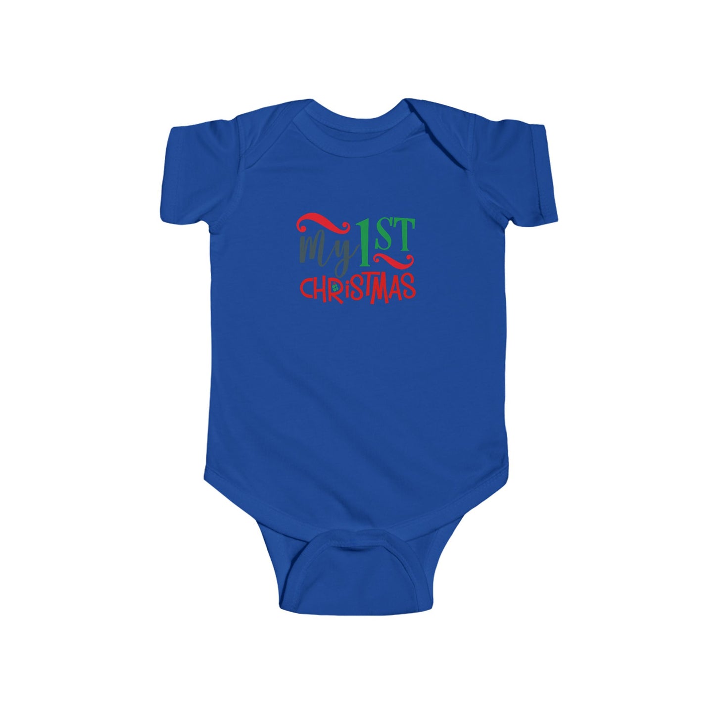 My 1st Christmas Infant Bodysuit - Baby First Christmas Onesie