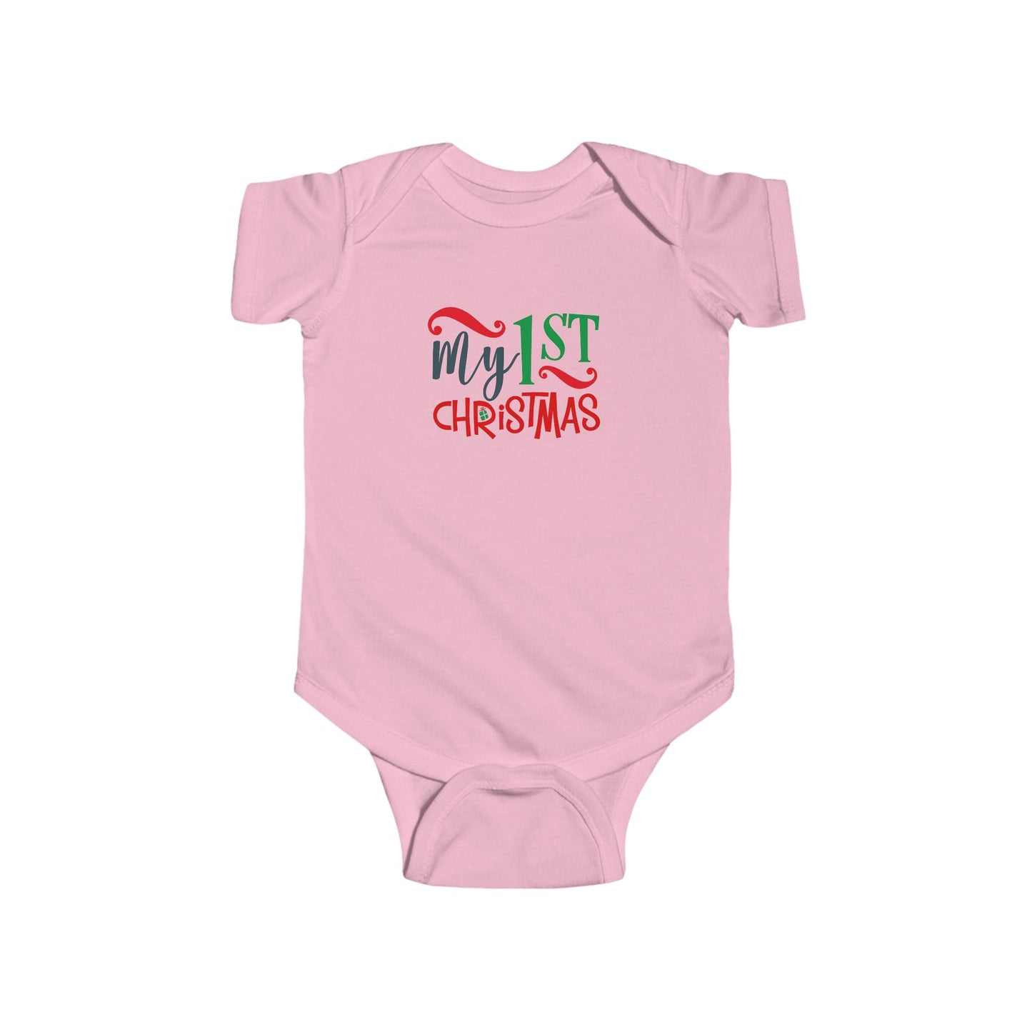 My 1st Christmas Infant Bodysuit - Baby First Christmas Onesie