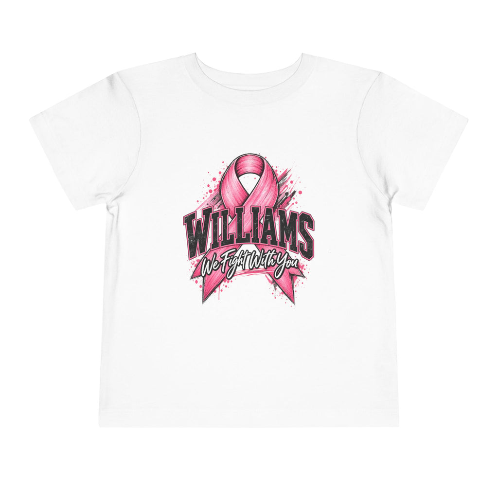 Williams “We Fight With You” Toddler Tee