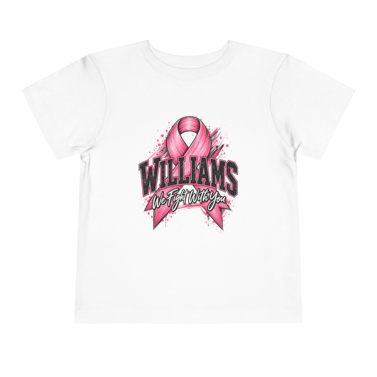 Williams “We Fight With You” Toddler Tee