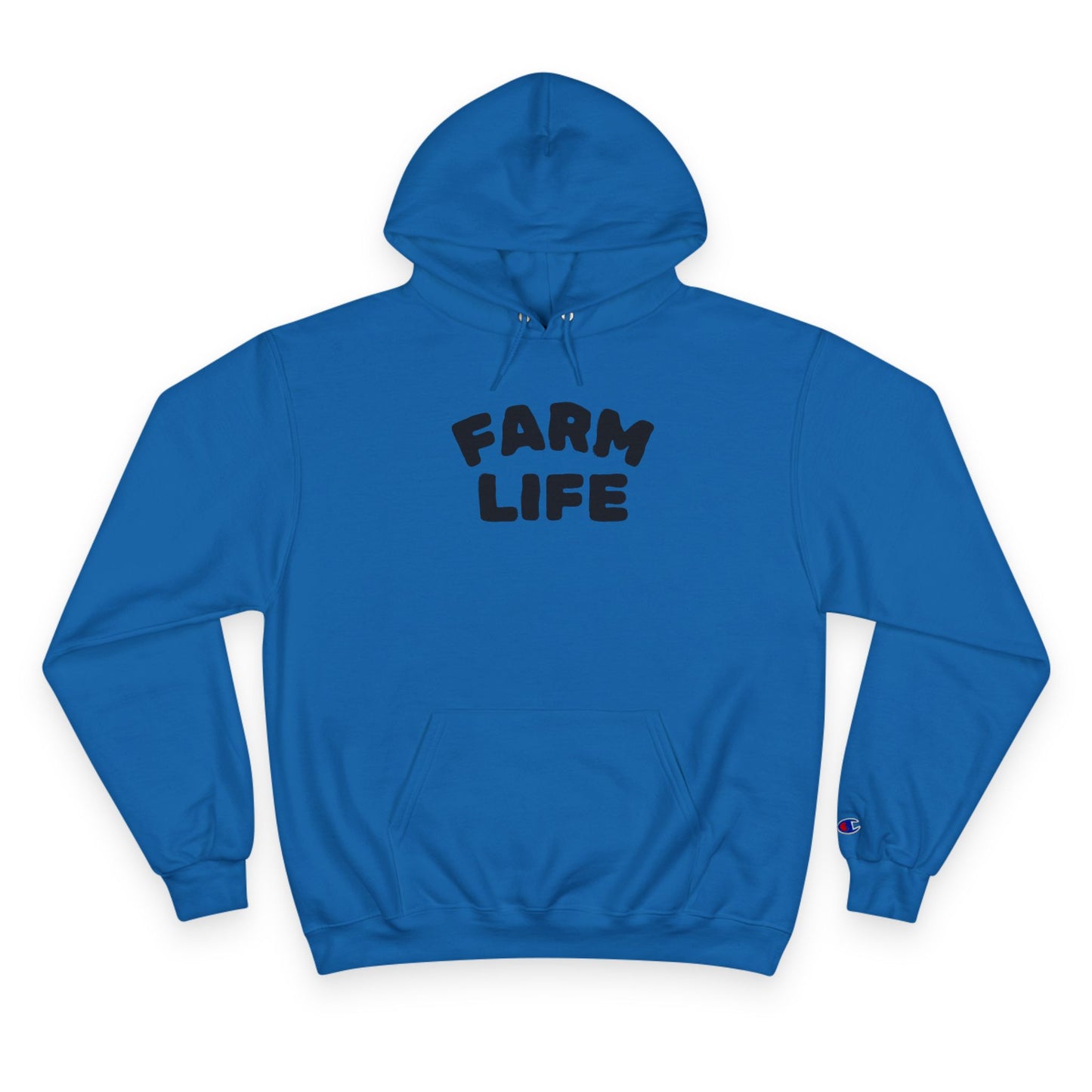 Farm Life Champion Hoodie Gould Creek Farm- Cozy Apparel for Agriculture Lovers