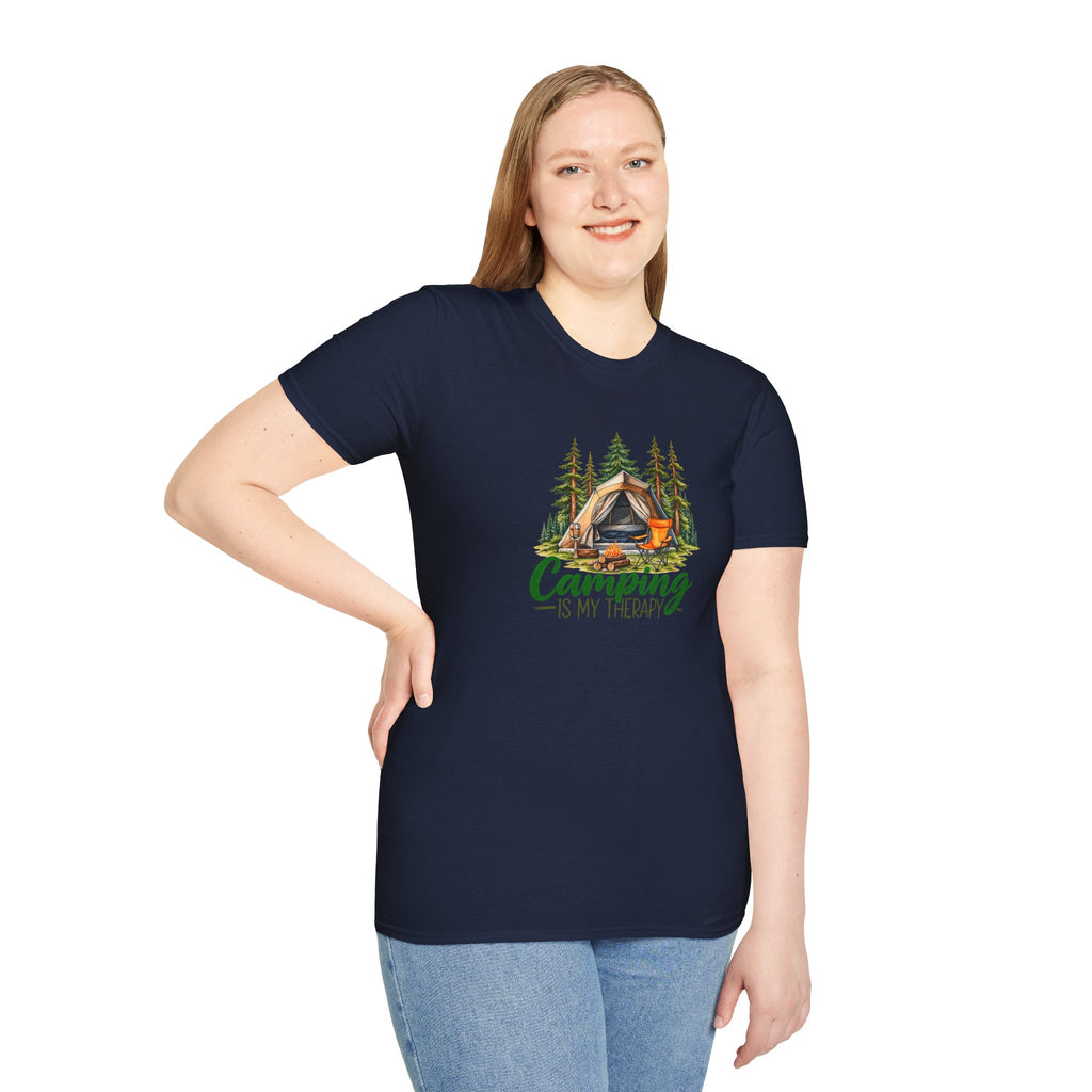 Camping Is My Therapy – Camping T-Shirt