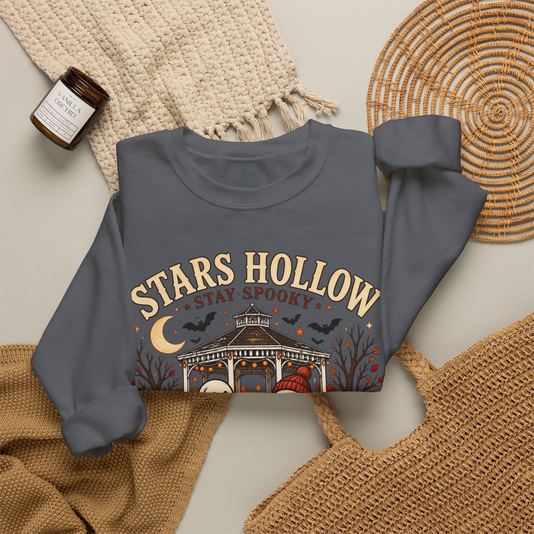 Stars Hollow Stay Spooky Crewneck Sweatshirt