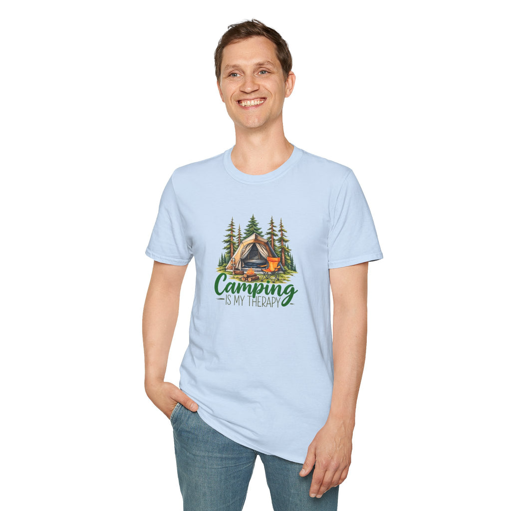 Camping Is My Therapy – Camping T-Shirt