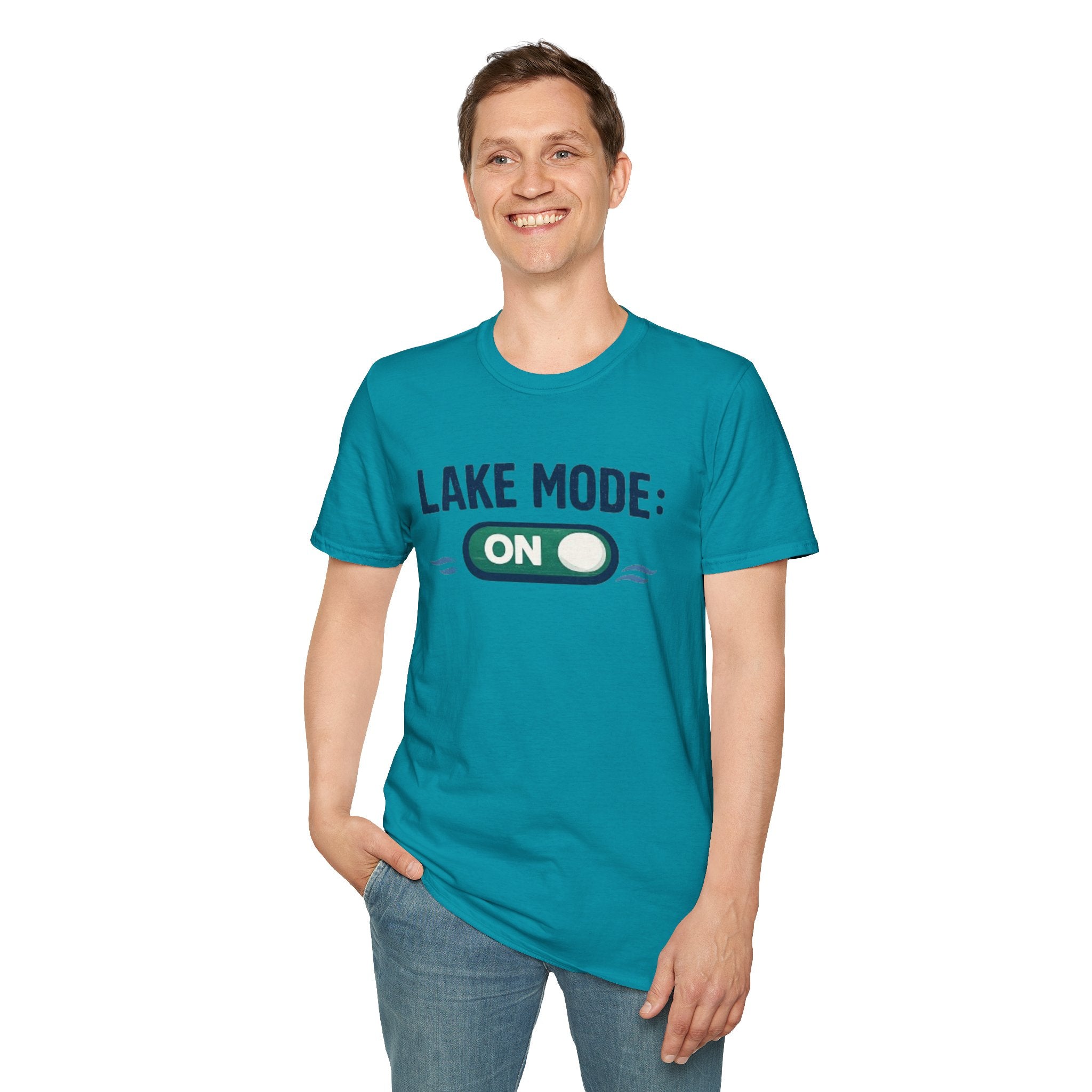 Lake Mode On T-Shirt — Funny Lake Life Vacation Tee