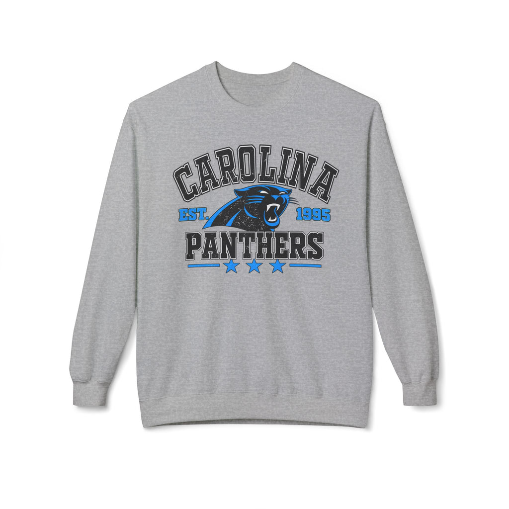Carolina Panthers Football Fan Crewneck Sweatshirt