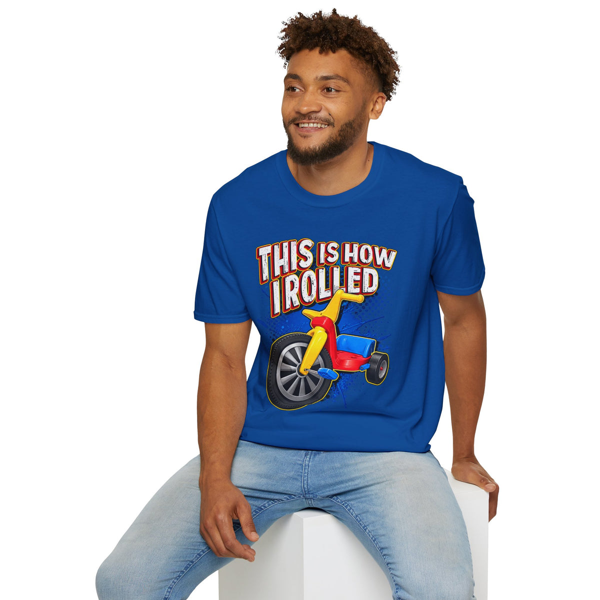 This Is How I Rolled – Retro Big Wheel Graphic Tee