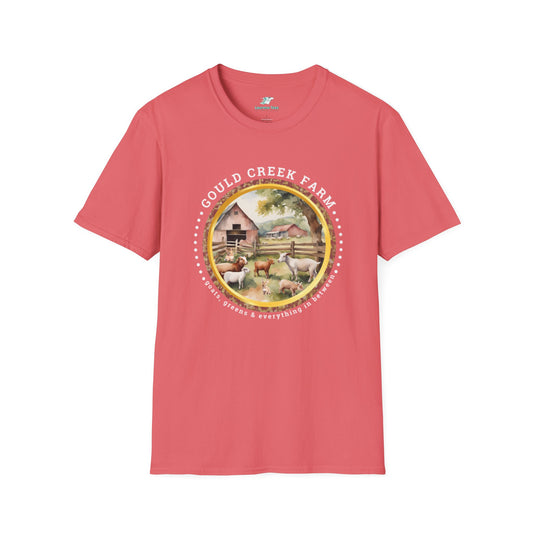 Gould Creek Farms Front - Unisex Softstyle T-Shirt