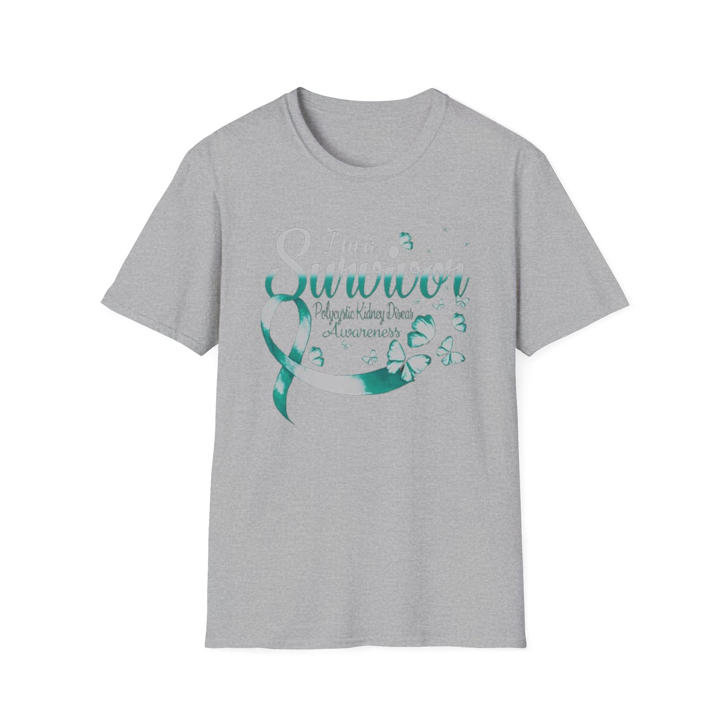 I’m a survivor PKD Awareness - Unisex Softstyle T-Shirt