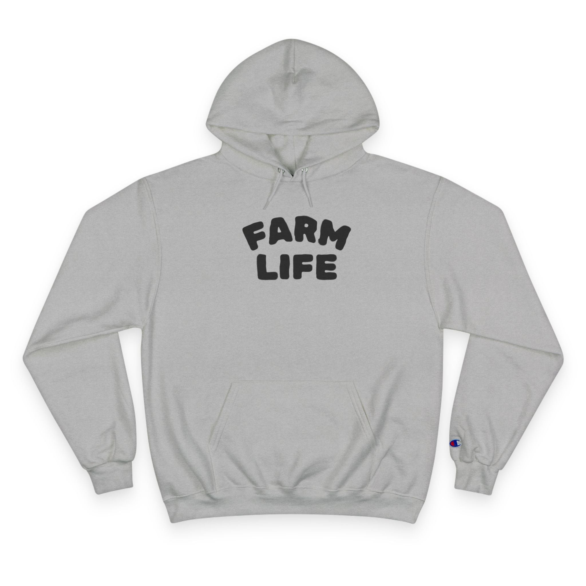 Farm Life Champion Hoodie Gould Creek Farm- Cozy Apparel for Agriculture Lovers