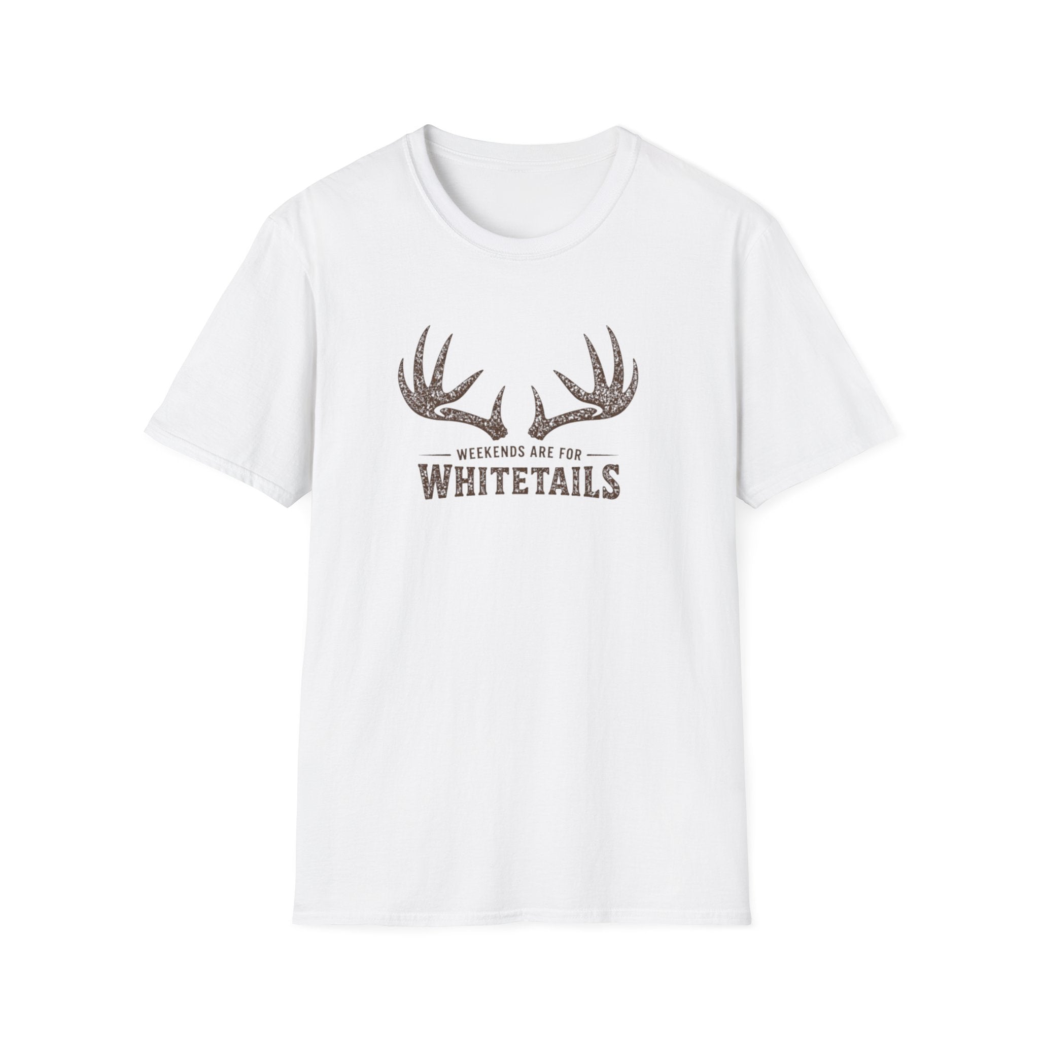 Whitetails Antler Tee — "Weekends Are For Whitetails" Hunting T‑Shirt