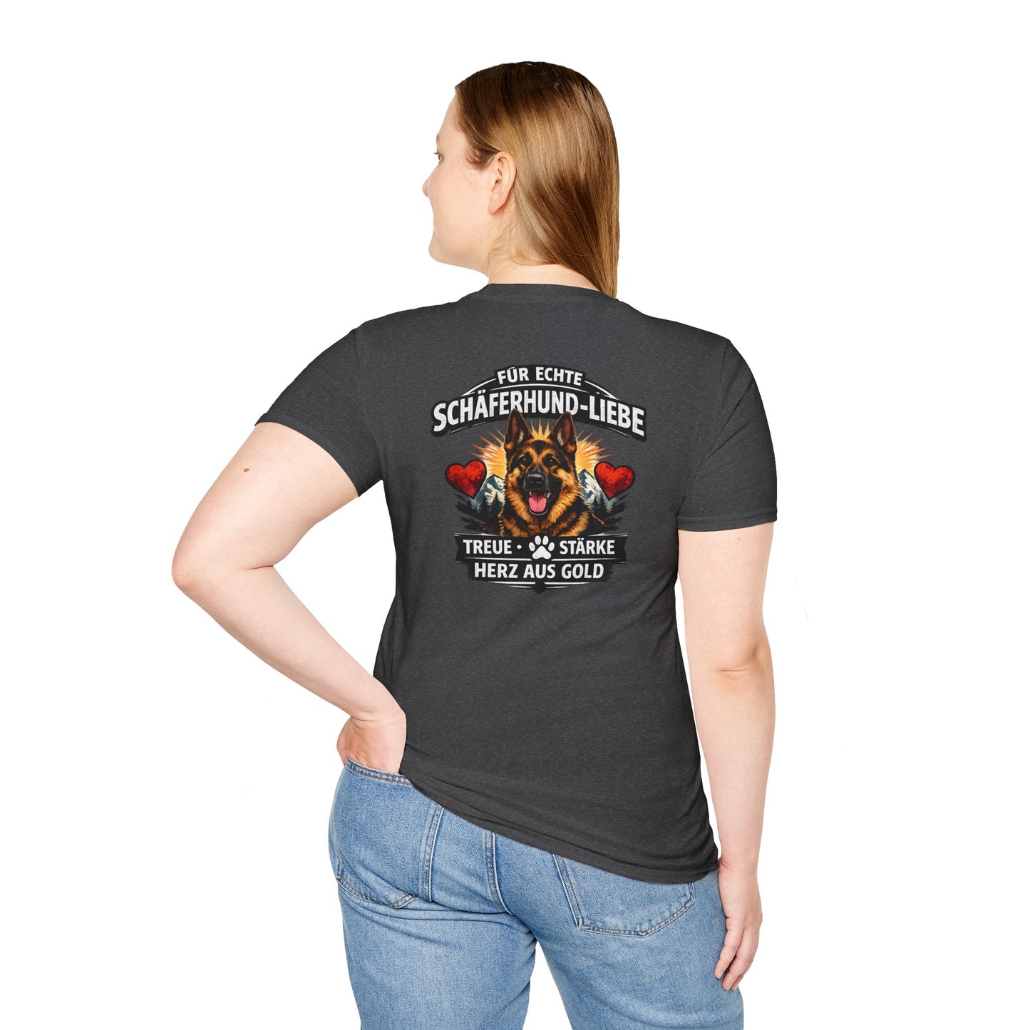 German Shepherd Loyalty T-Shirt — "Loyalty, strength, and a heart of gold"