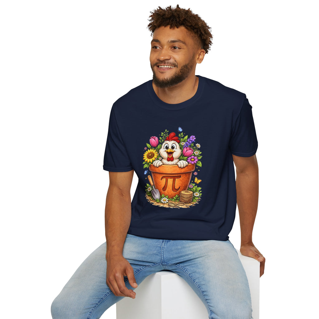 Comical Chicken Pot Pie T-Shirt — Funny Pie Lover Graphic Tee