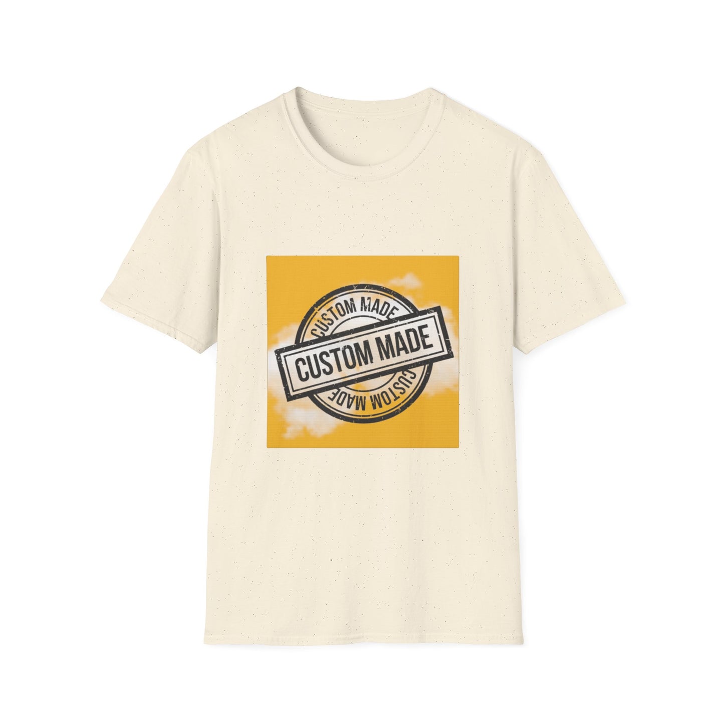 Your Design On a Tee One Side Only - Monster Unisex Softstyle T-Shirt