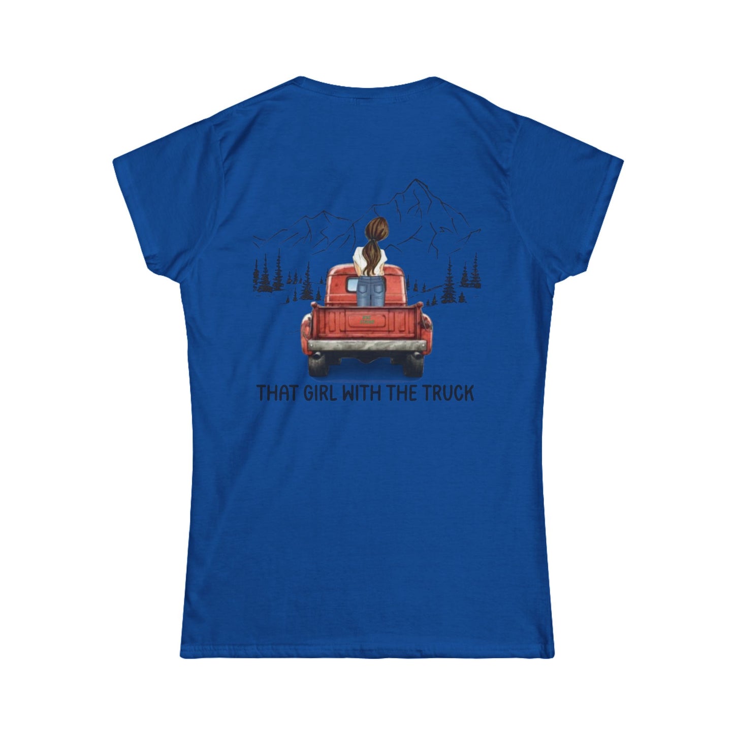 That Girl With The Truck WNC Strong - Women's Softstyle Tee