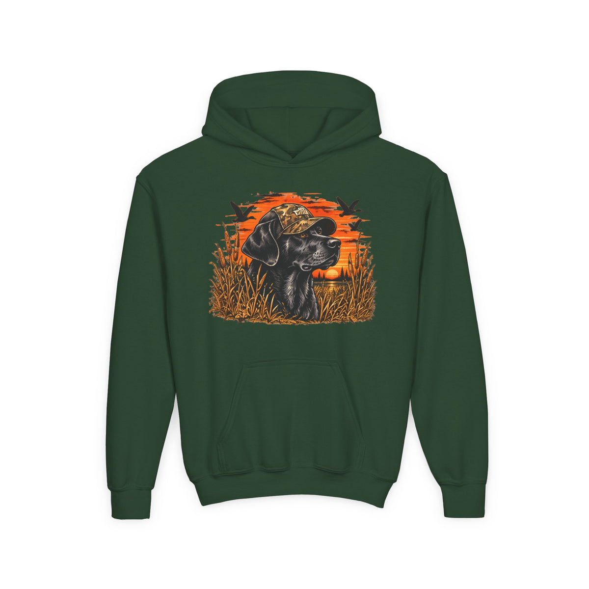 Sunset Retriever Kids Hoodie