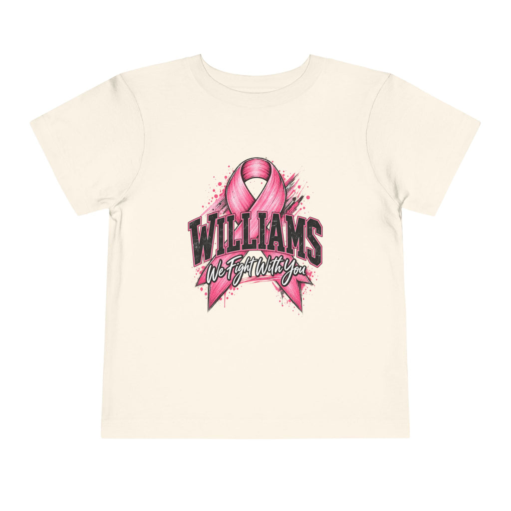Williams “We Fight With You” Toddler Tee