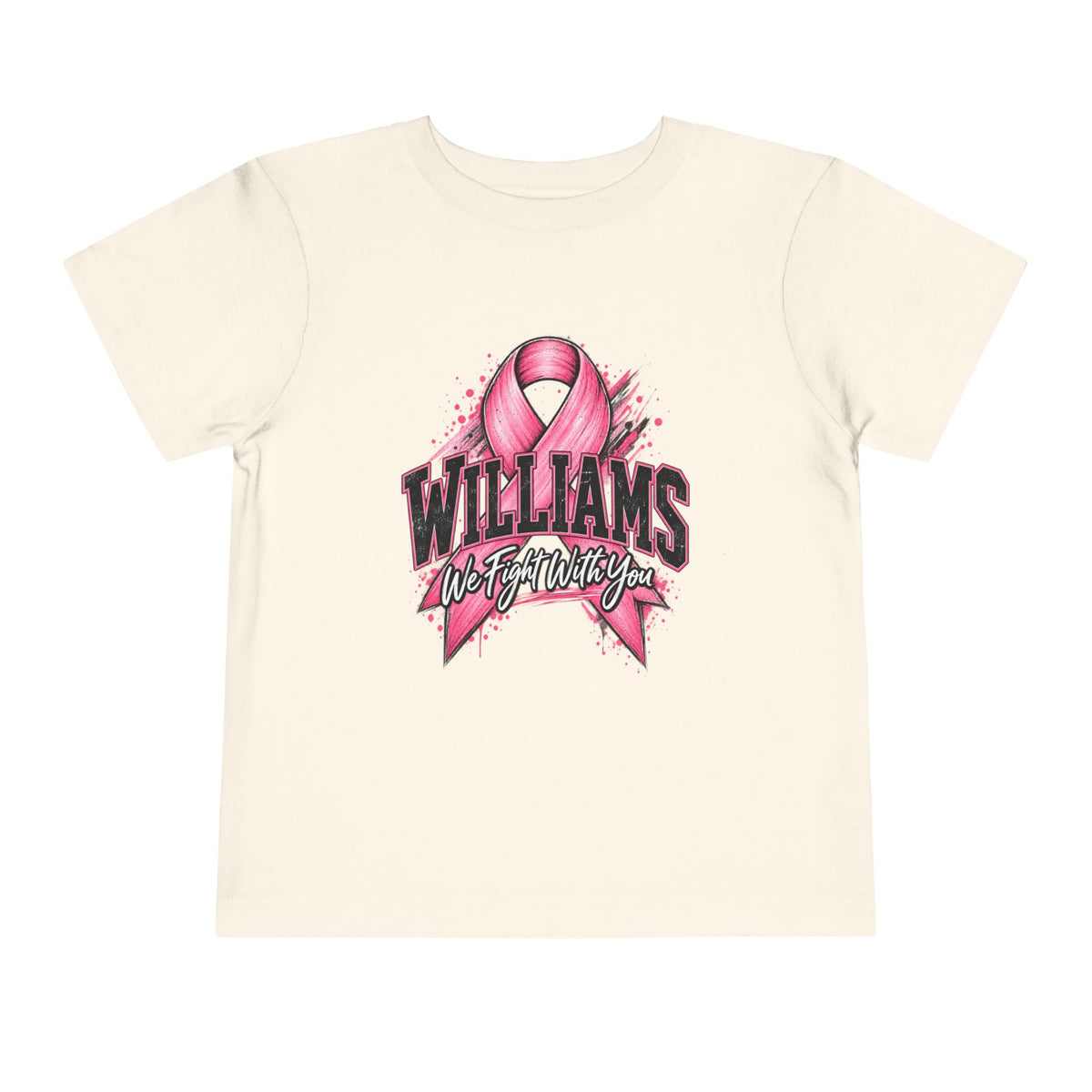 Williams “We Fight With You” Toddler Tee