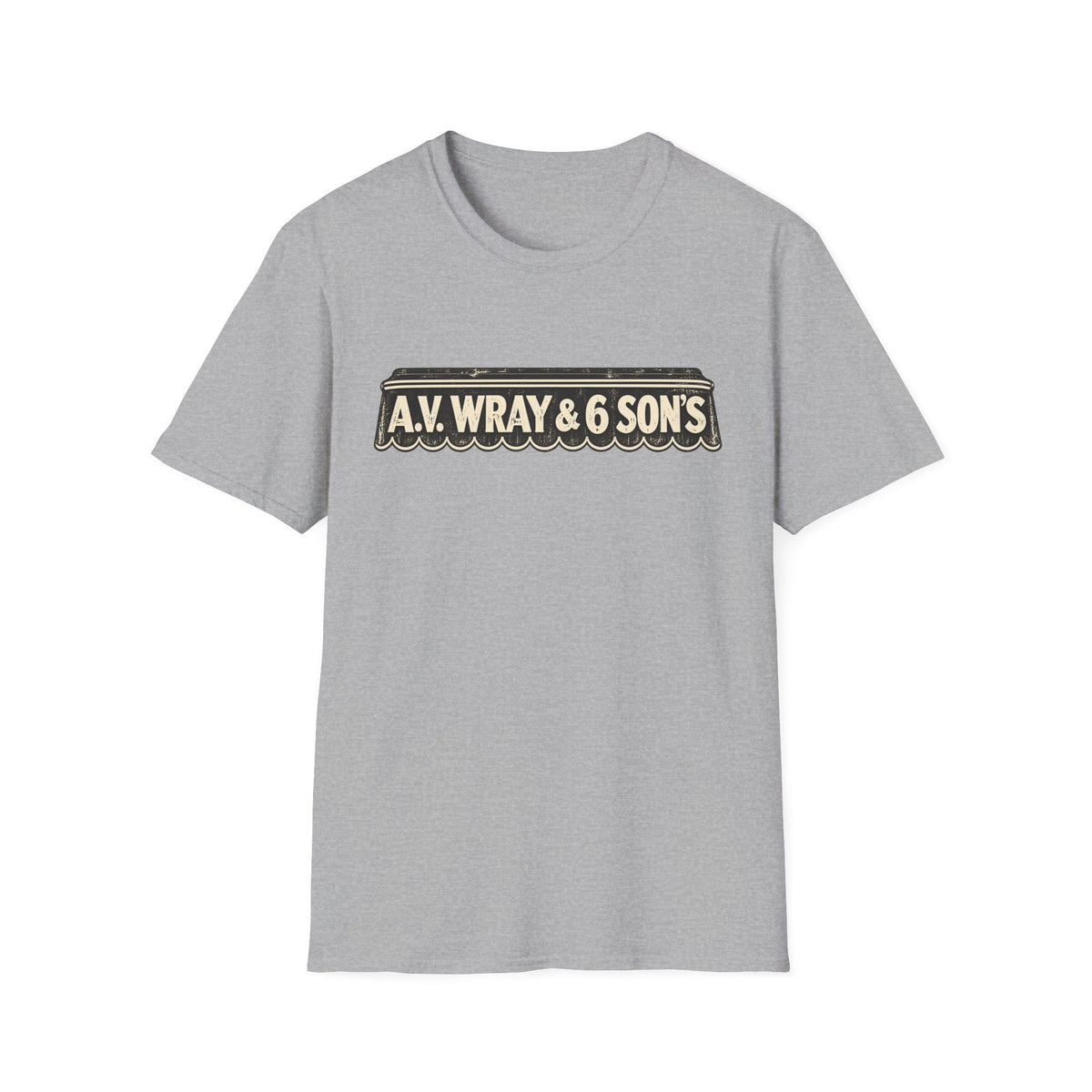 A.V. Wray & 6 Sons Vintage-Inspired Graphic T-Shirt