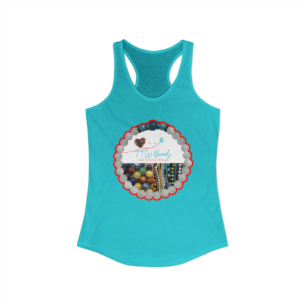 Women's Ideal Racerback Tank TTW GOULD