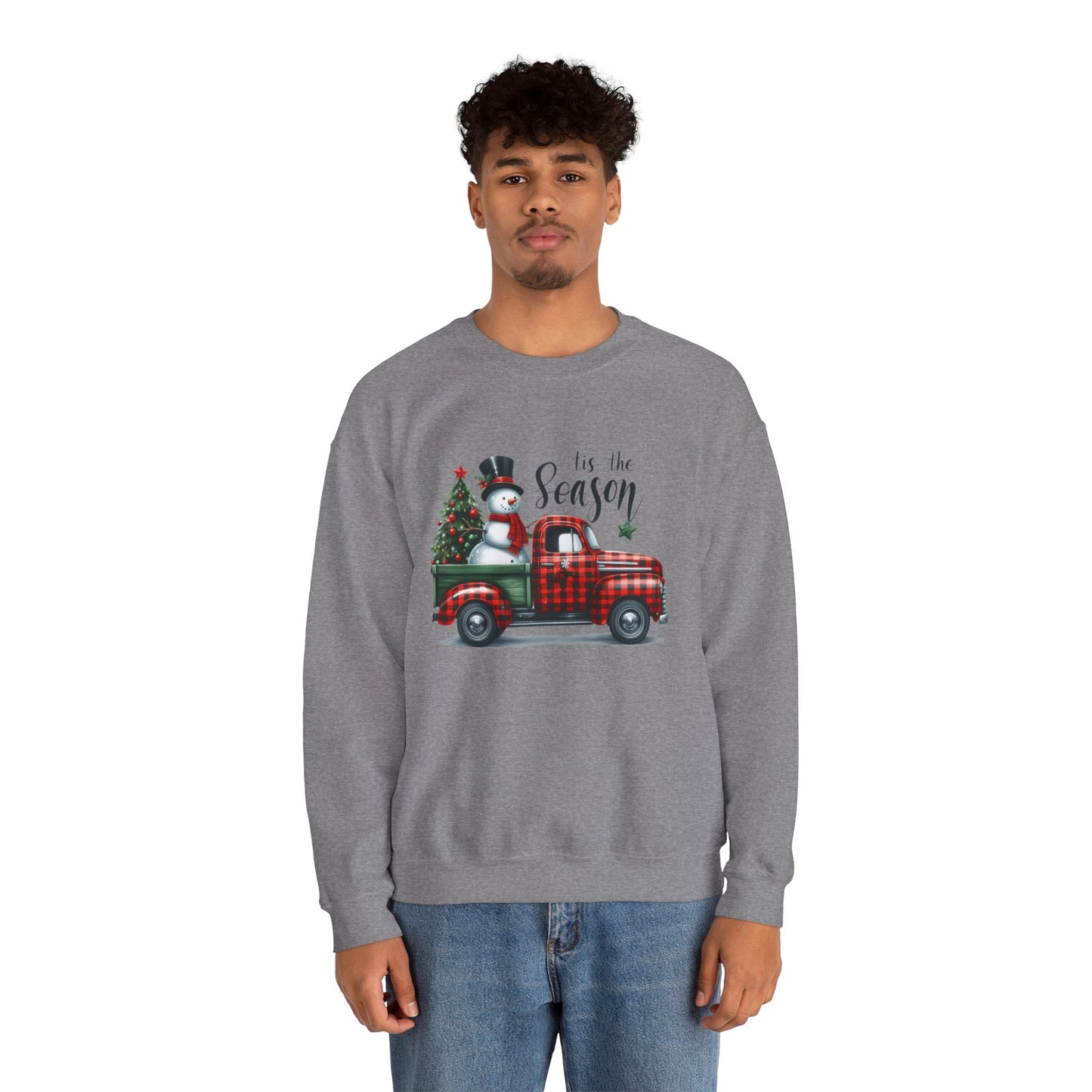 Snowman Truck Sweatshirt