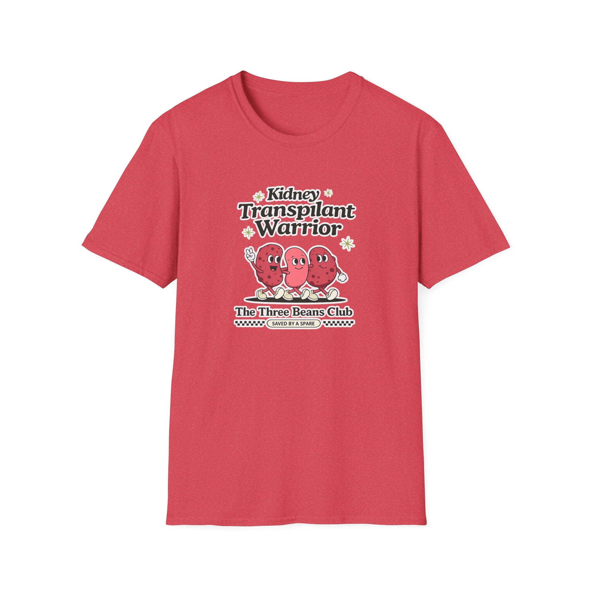 Kidney Transplant Warrior T-Shirt — The Three Beans Club Support Tee