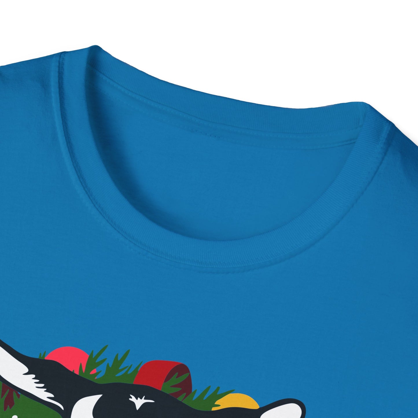 Goat Wreath - Unisex Softstyle T-Shirt
