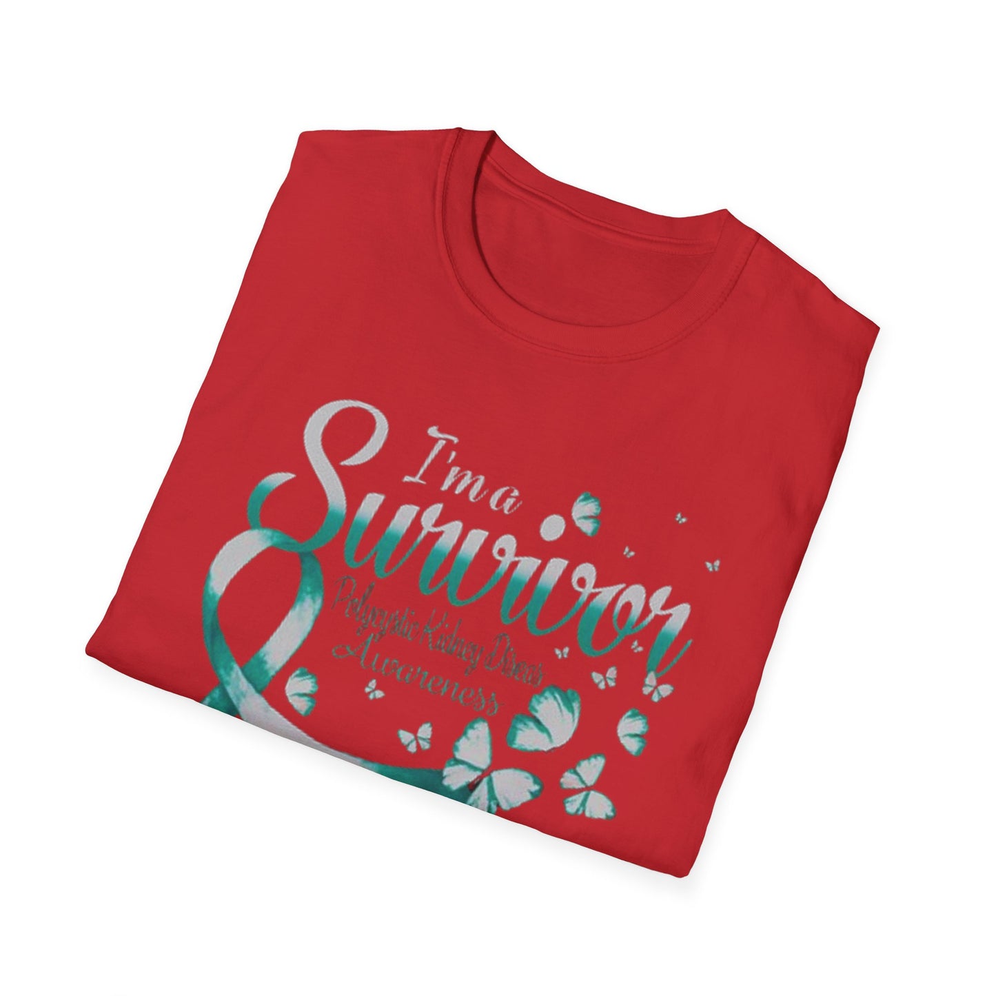 I’m a survivor PKD Awareness - Unisex Softstyle T-Shirt